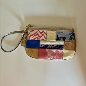 Coach Y2K signature Patchwork Clutch/wristlet